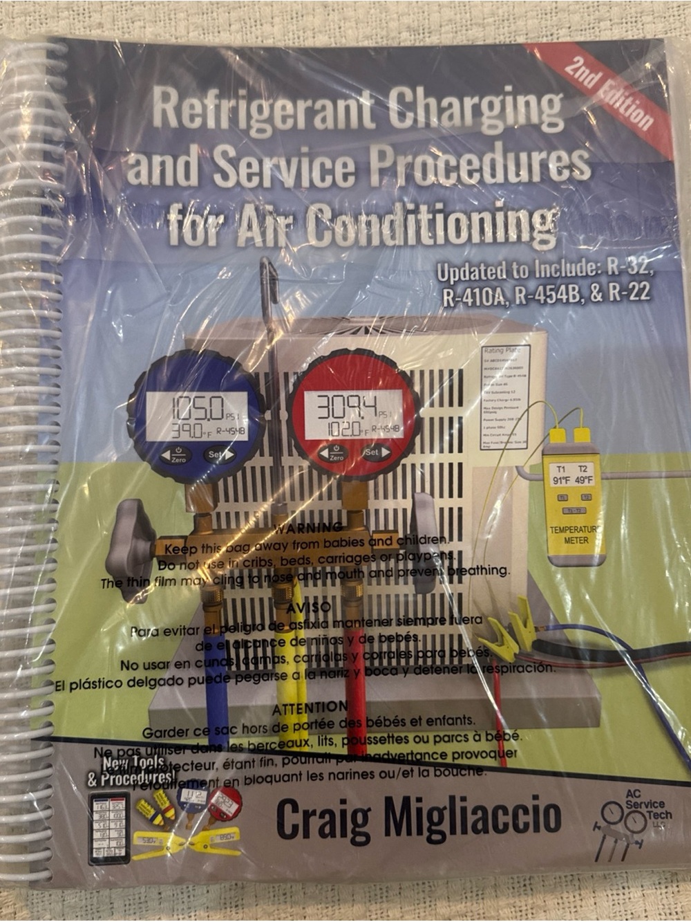 Refrigerant Charging and Service Procedures for Air Conditioning - Blue
